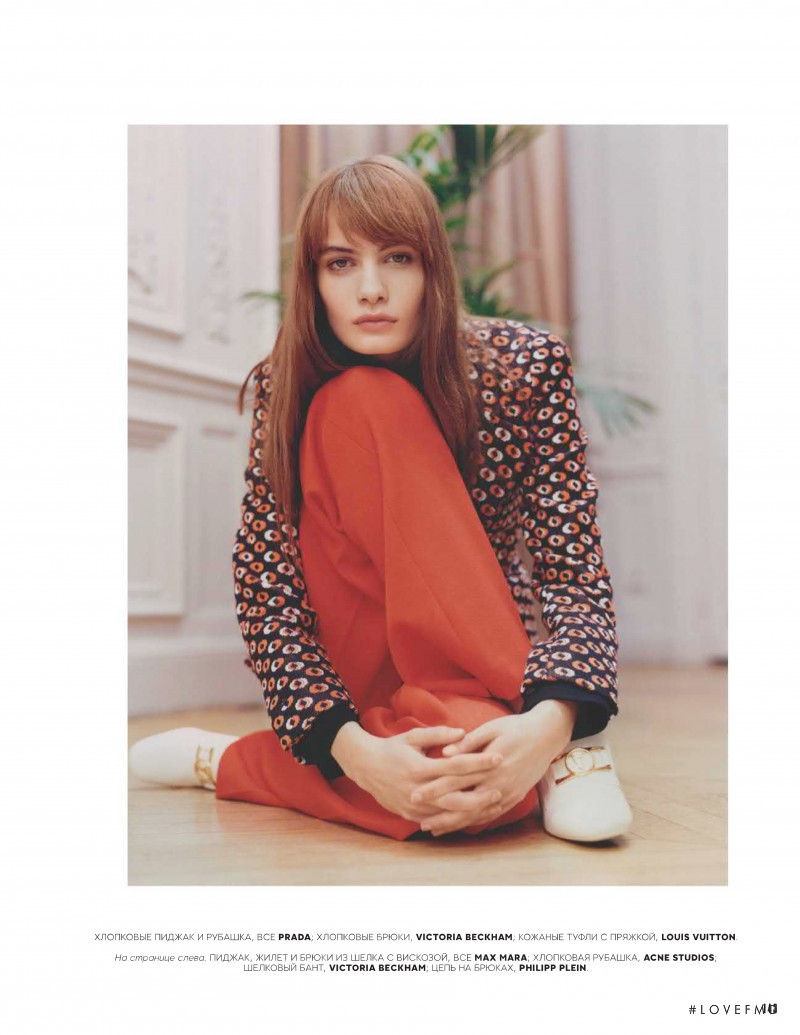 Nina Marker featured in From Paris with love, February 2020