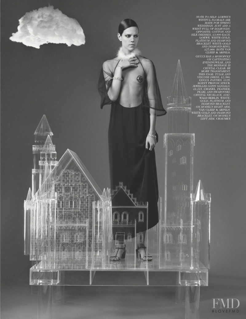 Freja Beha Erichsen featured in Castle on a cloud, March 2020