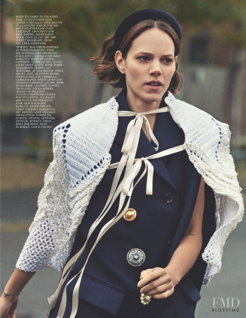 Freja Beha Erichsen featured in Castle on a cloud, March 2020