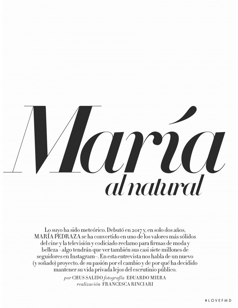 Maria al natural, February 2020