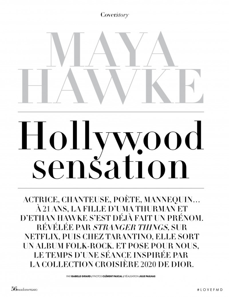 Hollywood Sensation, January 2020