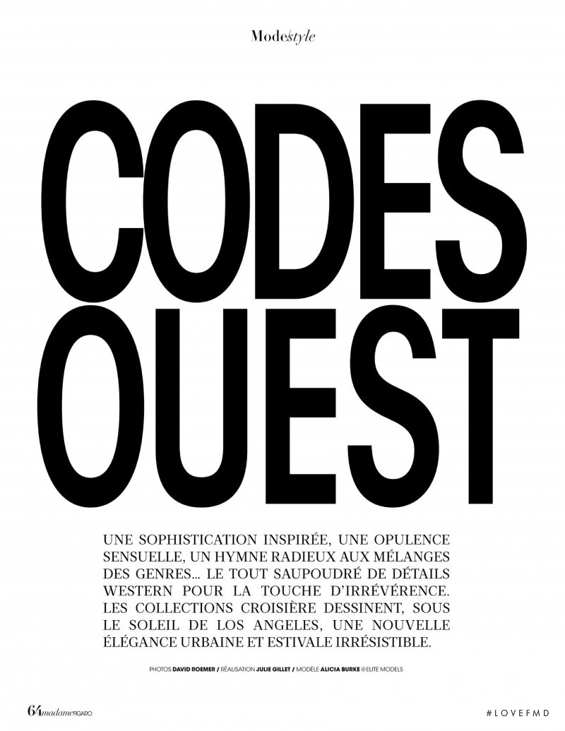 Codes Ouest, January 2020
