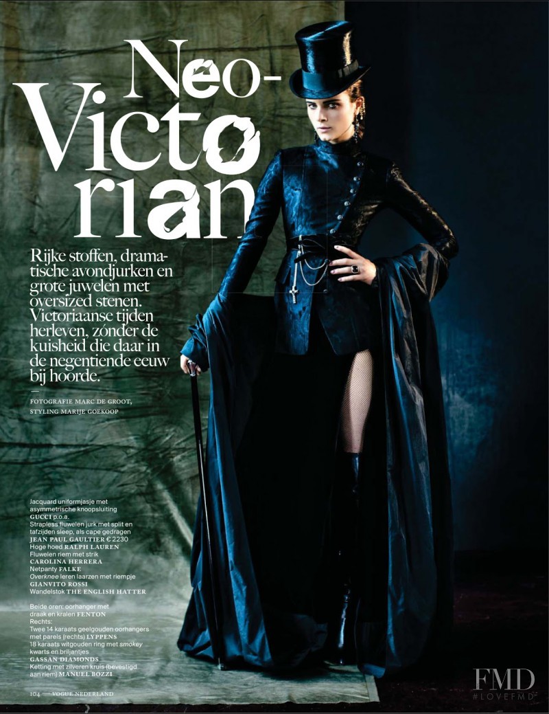Anna de Rijk featured in Neo-Victorian, November 2012