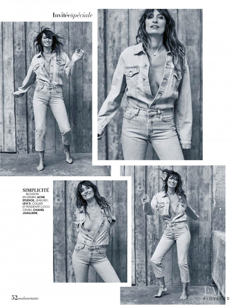 Caroline de Maigret featured in L\'exercice du style, January 2020