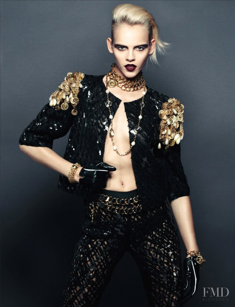 Ginta Lapina featured in Fatale, November 2012