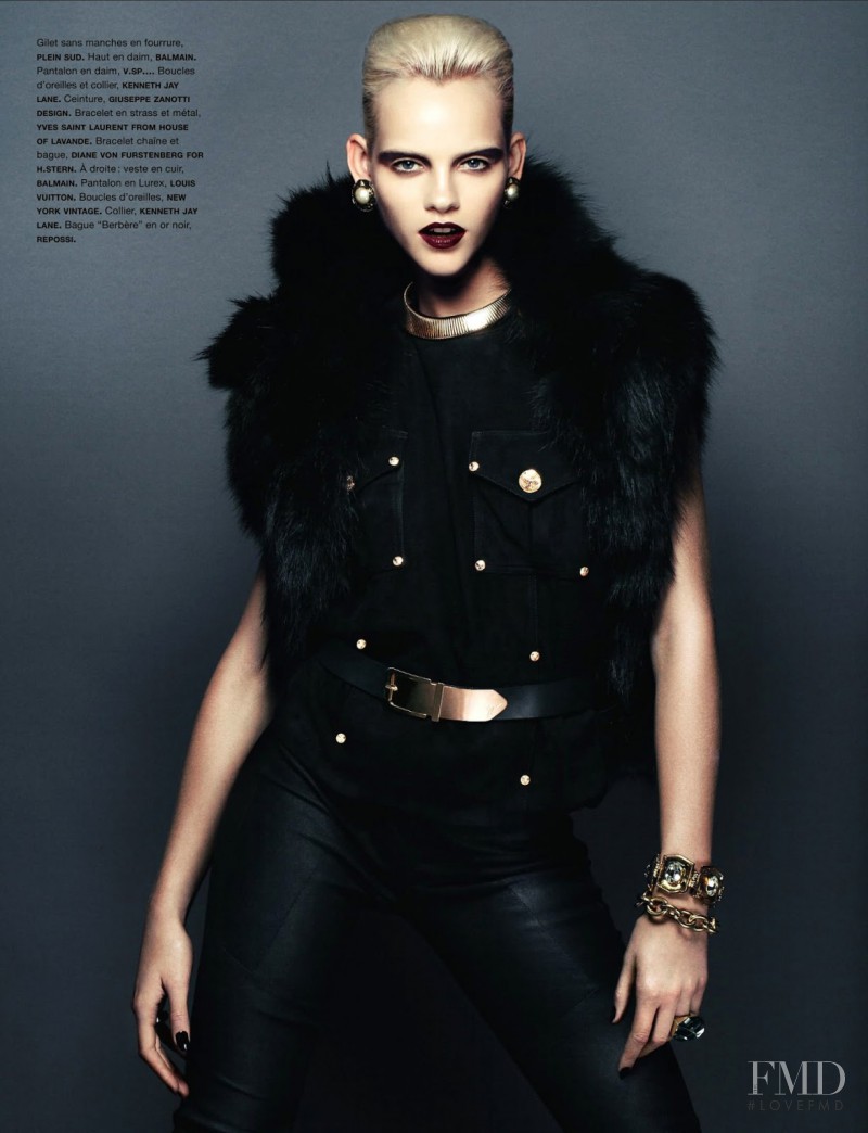 Ginta Lapina featured in Fatale, November 2012