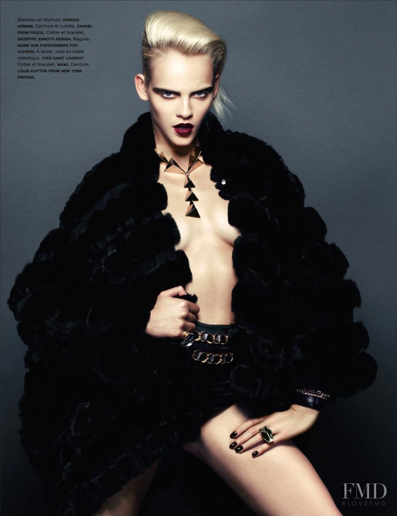 Ginta Lapina featured in Fatale, November 2012