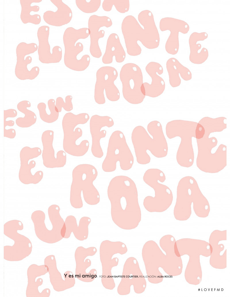 Rosa Elefante, January 2020