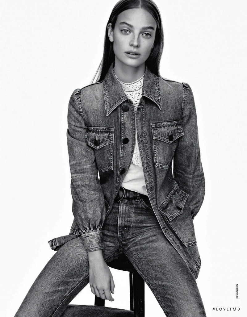 Ine Neefs featured in Jeans, February 2020