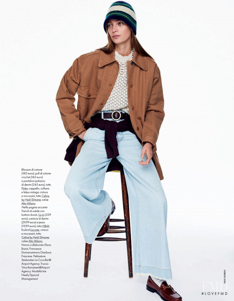 Ine Neefs featured in Jeans, February 2020