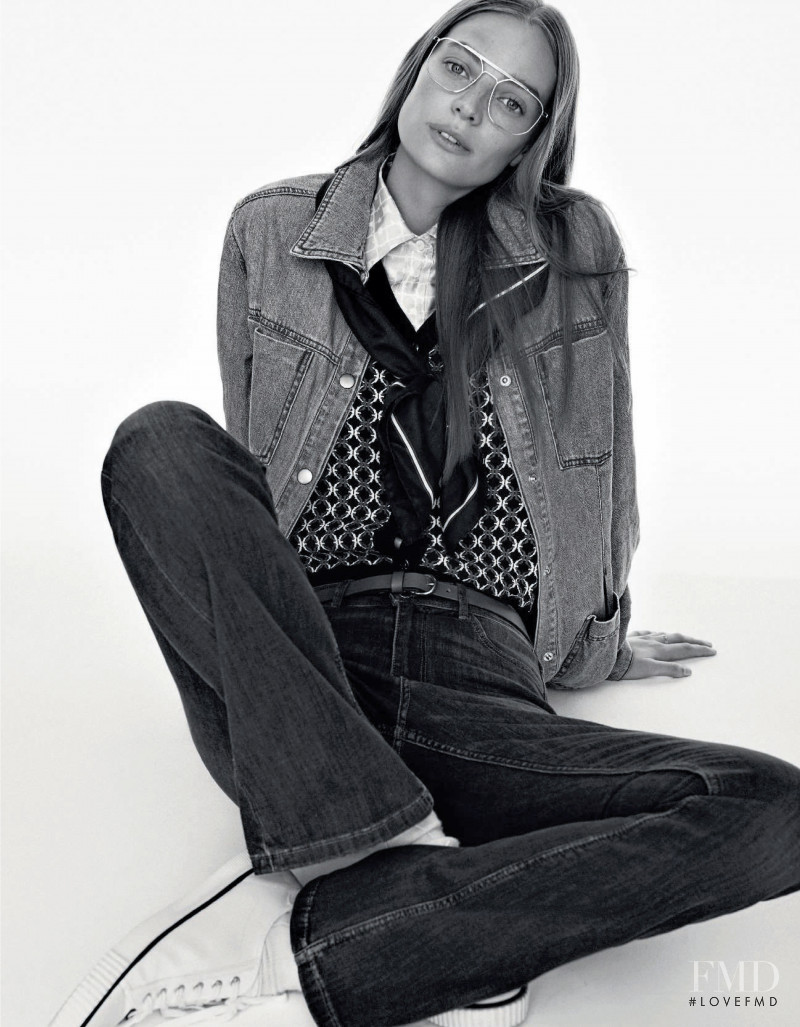 Ine Neefs featured in Jeans, February 2020