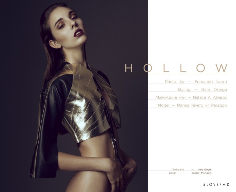 Marina Rivero featured in Hollow, October 2012