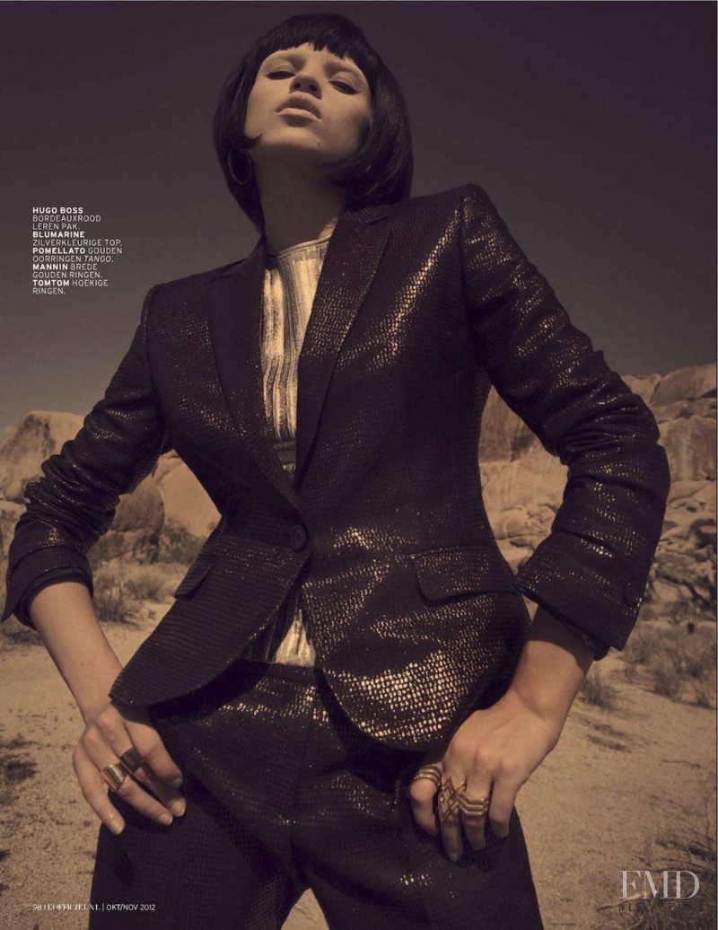 Anja Konstantinova featured in Queen of the desert, October 2012