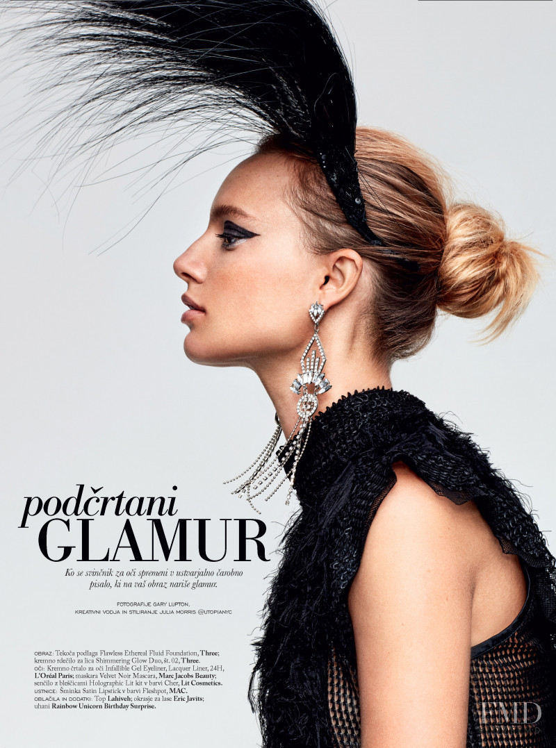 Maya Stepper featured in Glamur, November 2019