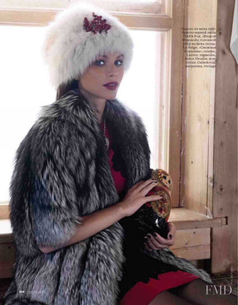 Irina Vodolazova featured in In the best tradition, November 2012