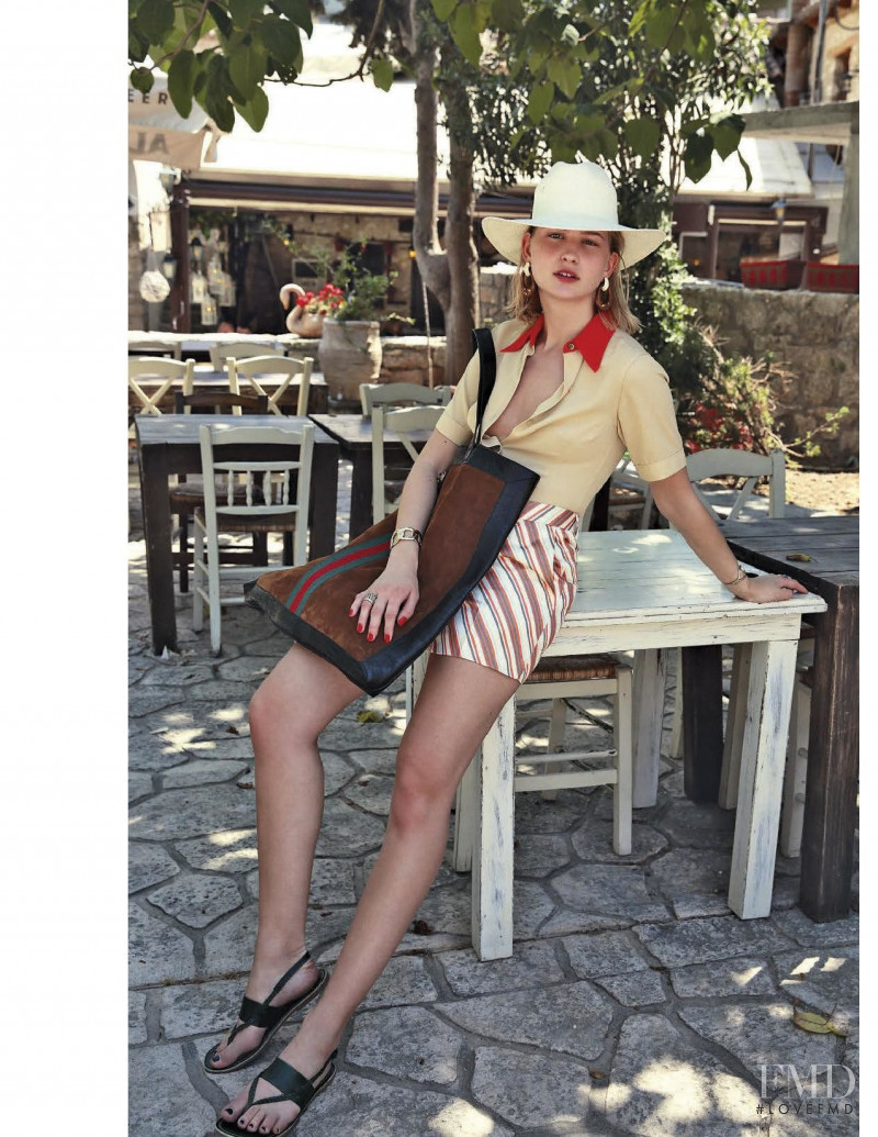 Amanda Söderberg featured in Vacances Grecques, August 2018
