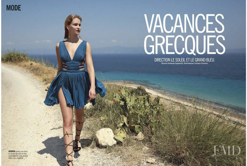 Amanda Söderberg featured in Vacances Grecques, August 2018