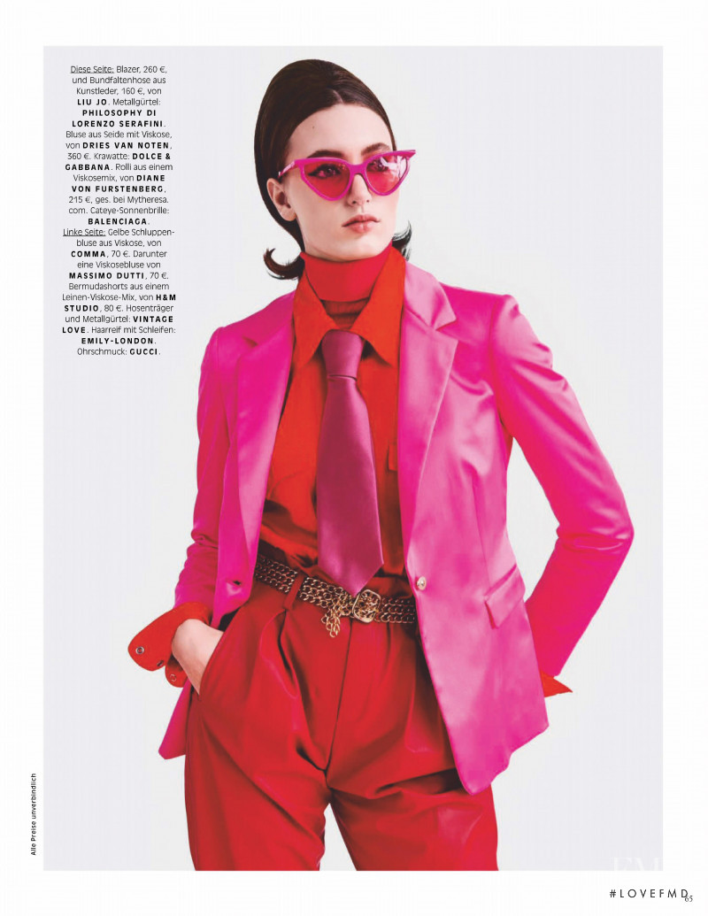 Aurora Talarico featured in En Vogue, March 2020