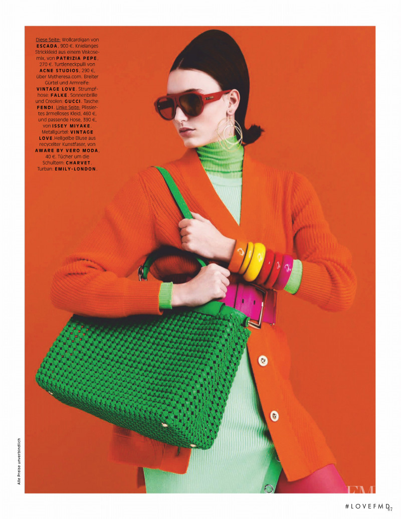 Aurora Talarico featured in En Vogue, March 2020