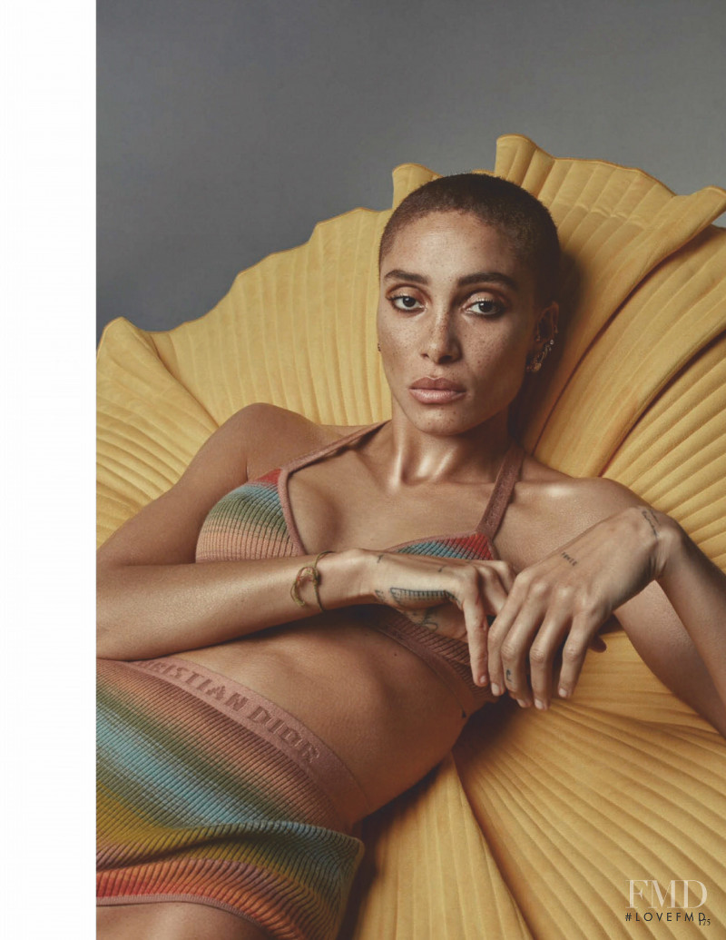 Adwoa Aboah featured in Miss Flora, March 2020