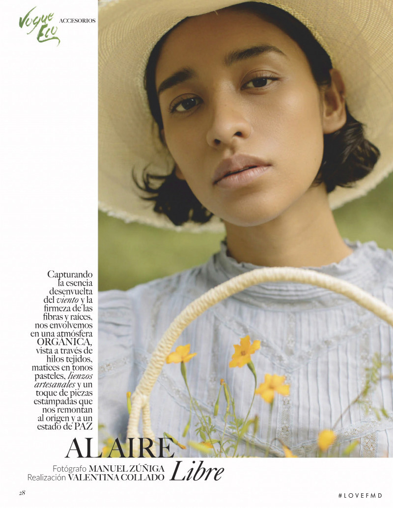 Marsella Vazquez Rea featured in Al Aire Libre, January 2020