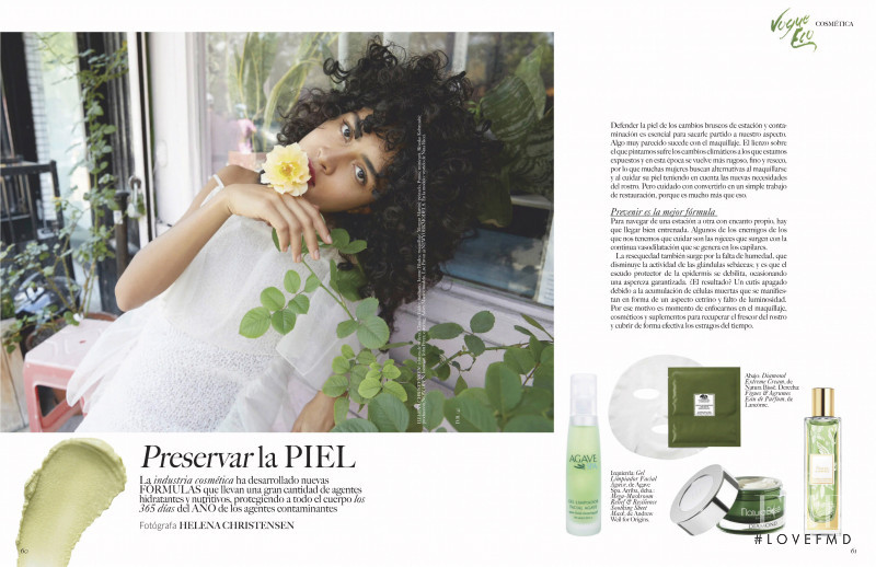 Luz Pavon featured in Preservar la PIEL, January 2020