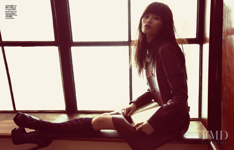 Ming Xi featured in Mod Girls, November 2012