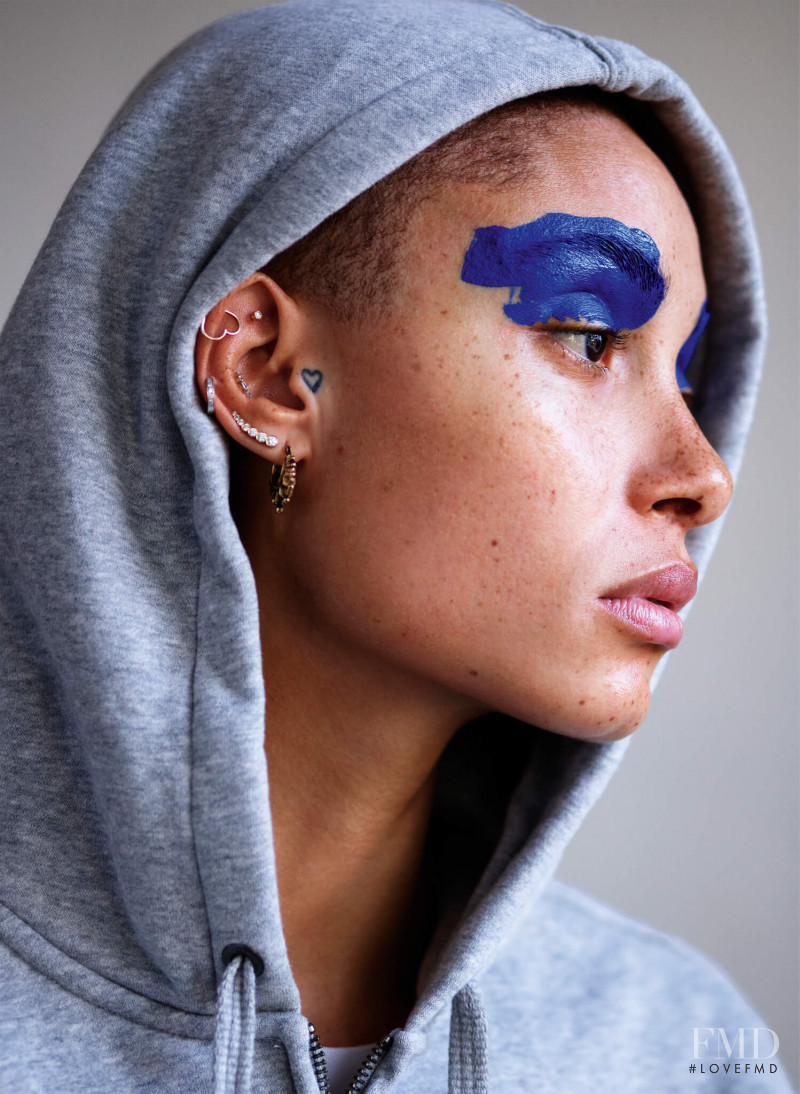 Adwoa Aboah featured in The Women Shaping Culture Today for Rihannazine, February 2020