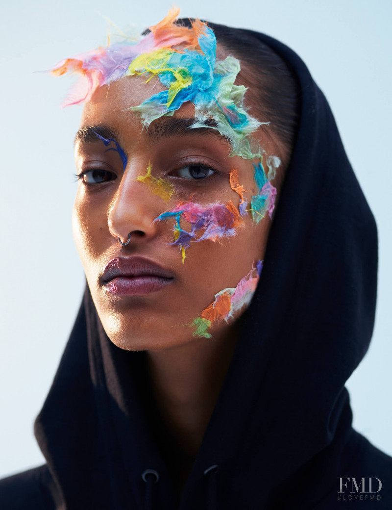 Imaan Hammam featured in The Women Shaping Culture Today for Rihannazine, February 2020
