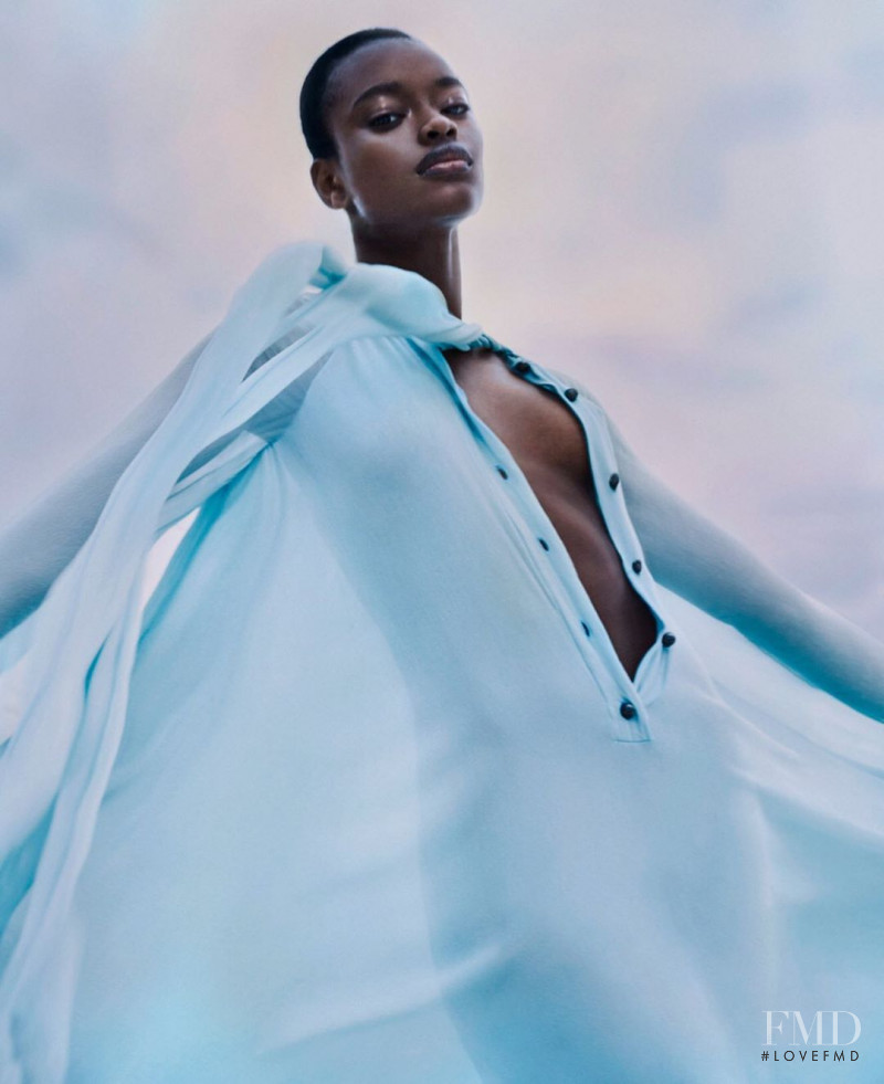Mayowa Nicholas featured in Blue is the Color of the Moment, March 2020