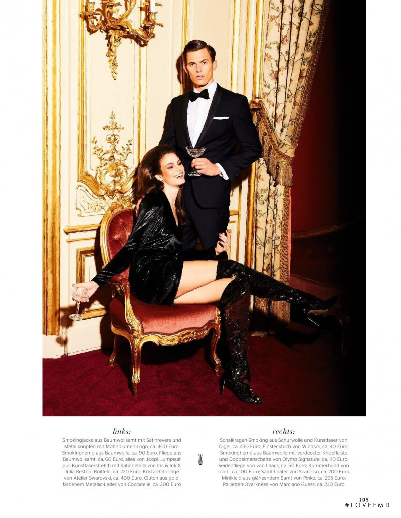 Paulina Fuchs featured in Garderobe Royale, December 2019