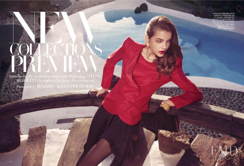 Barbara Palvin featured in New Collections Preview, May 2010