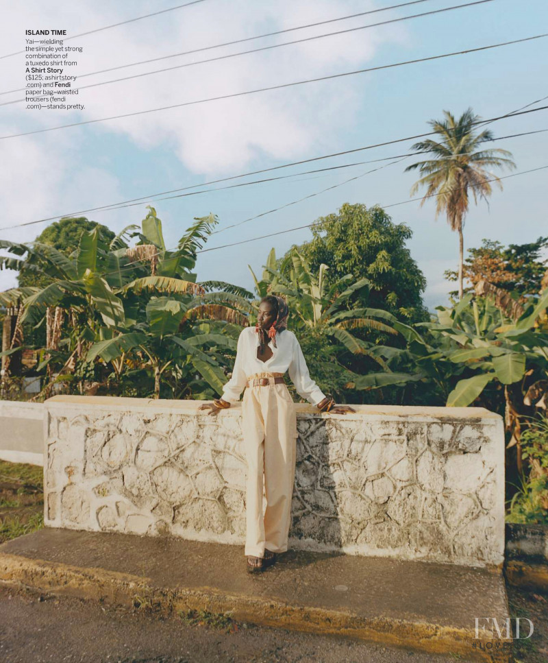 Anok Yai featured in Material Values, March 2020