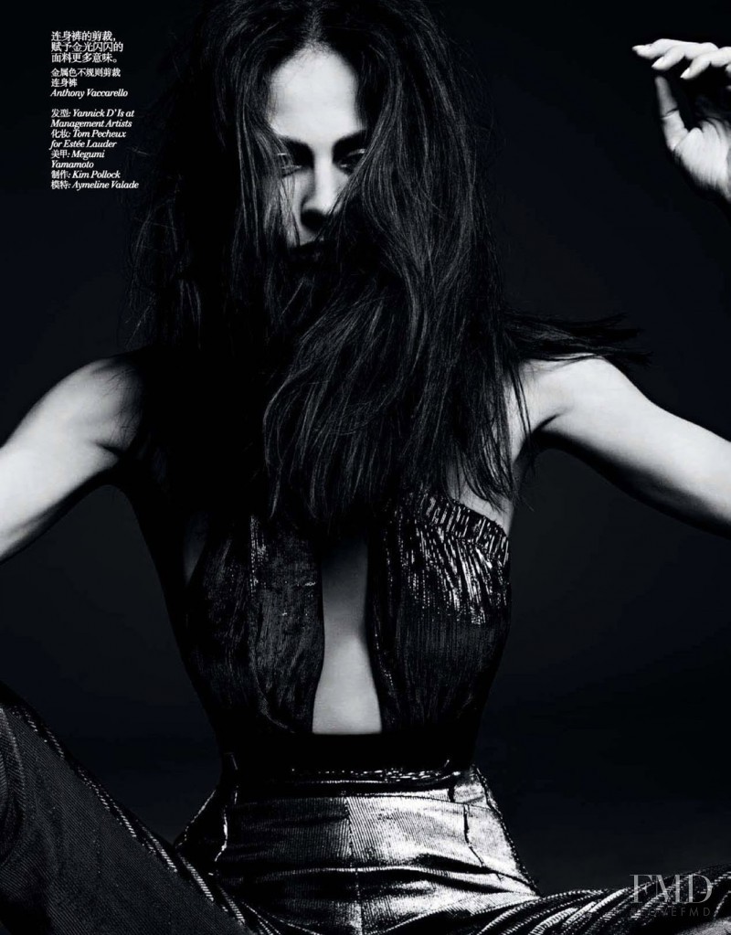 Aymeline Valade featured in Dark Star, November 2012