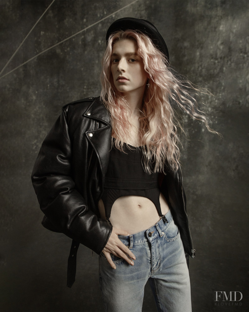 Hunter Schafer featured in Rock and Romance, March 2020