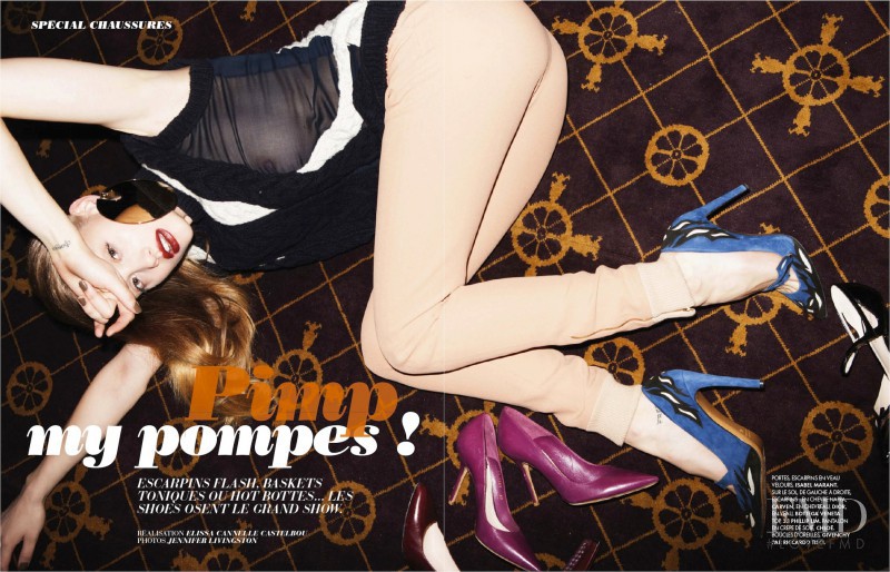 Queeny van der Zande featured in Pimp My Pompes, October 2012