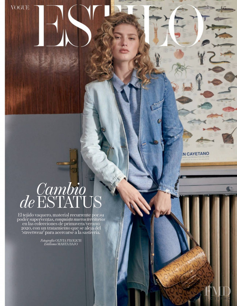 Dorit Revelis featured in Cambio de Estatus, March 2020