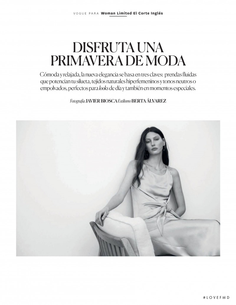 Veroniek Gielkens featured in Disfruta Una Primavera De Moda, March 2020