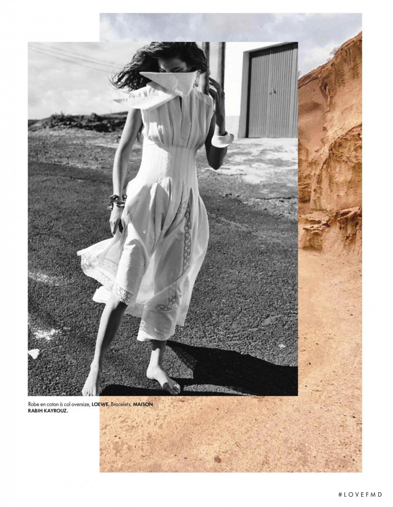 Cameron Russell featured in La Traversee Du Desir, February 2020