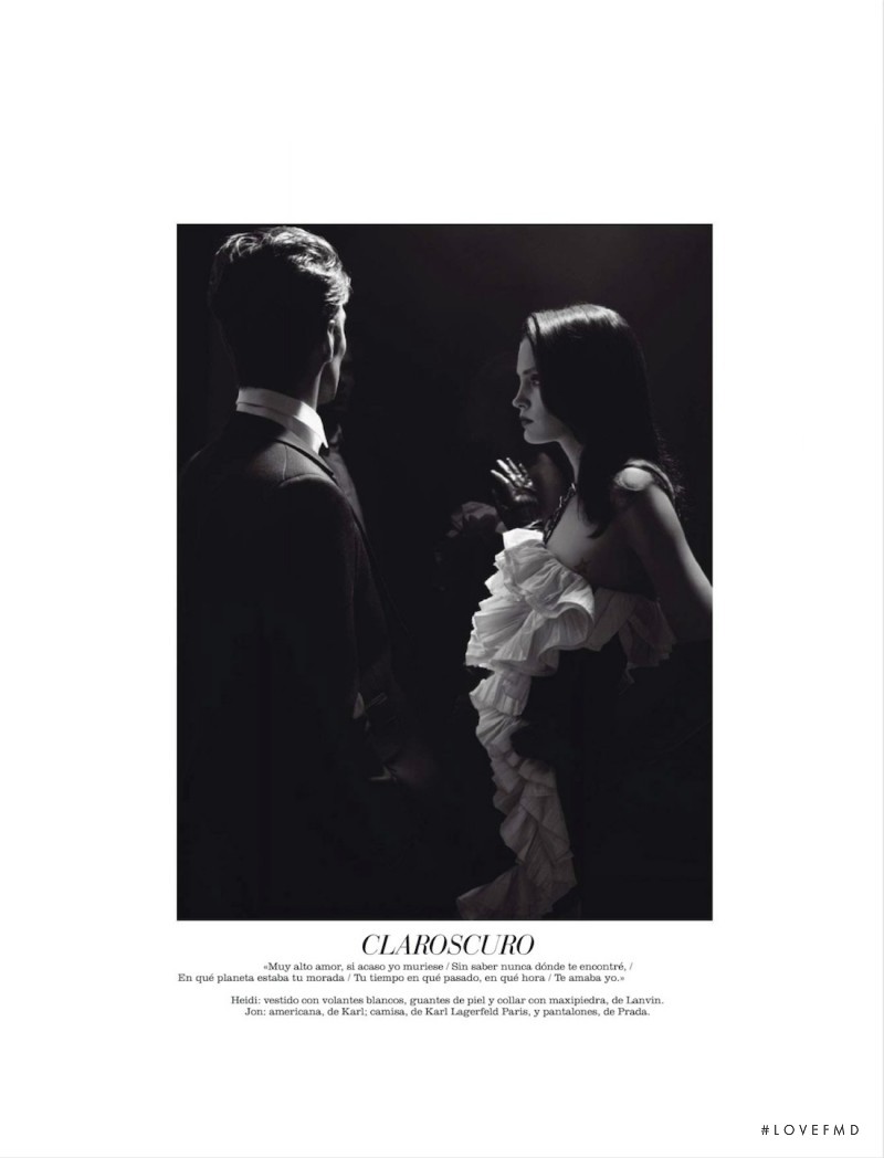 Heidi Mount featured in L\'Amour Fou, November 2012