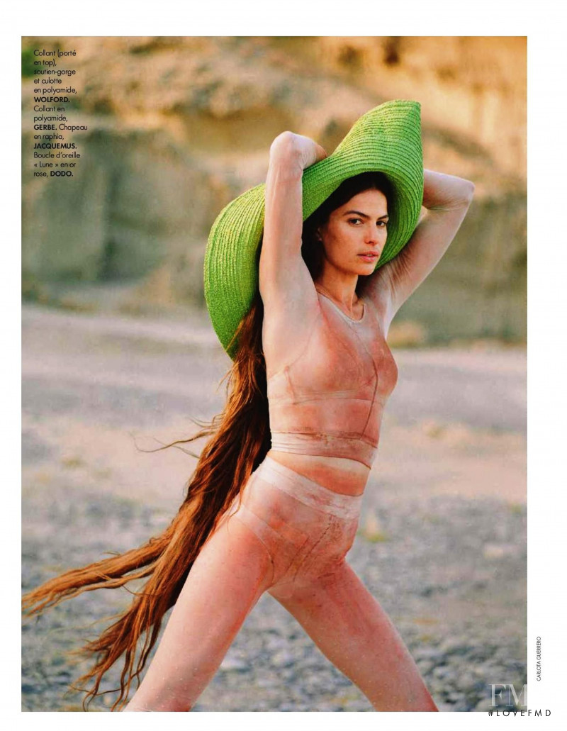 Cameron Russell featured in Vues D\'Artistes, February 2020