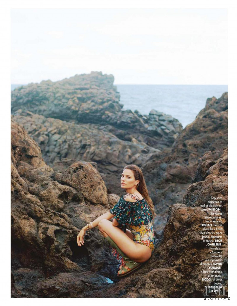 Cameron Russell featured in Ere Libre, February 2020