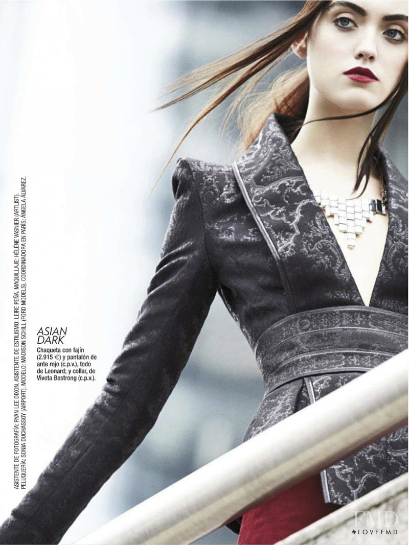 Madison Schill featured in Samurai Urbano, November 2012