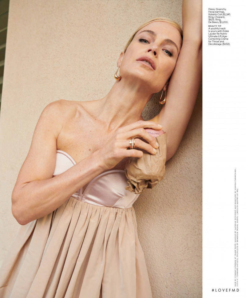 Carolyn Murphy featured in Portrait of a Lady, March 2020