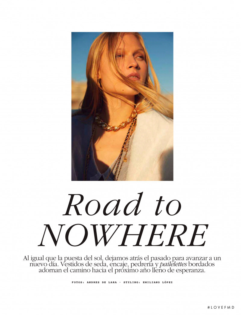 Zoe Louis featured in Road to Nowhere, December 2019