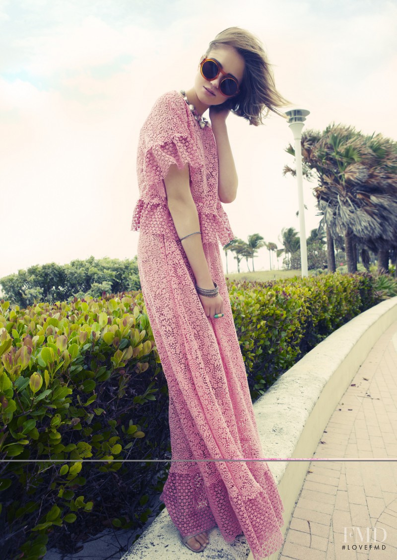 Rosie Tupper featured in Miami Nice, September 2012