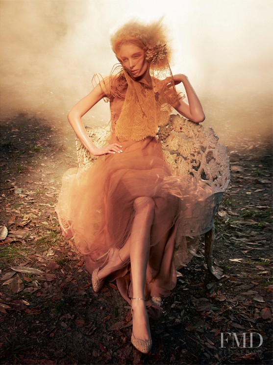 Melissa Tammerijn featured in A Dreamy Touch, February 2011