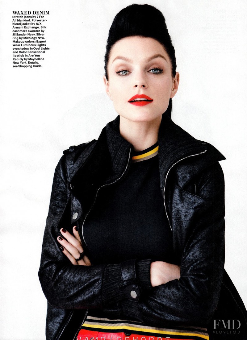 Jessica Stam featured in Out Of The Blue, November 2012