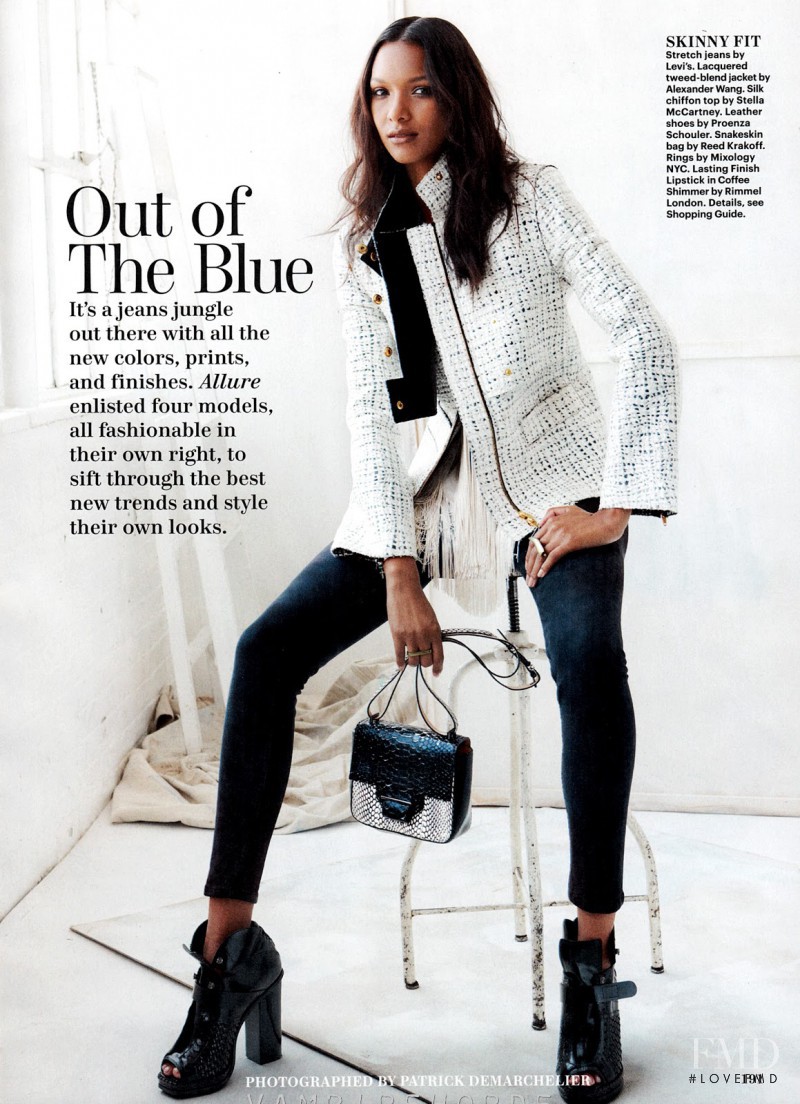 Lais Ribeiro featured in Out Of The Blue, November 2012