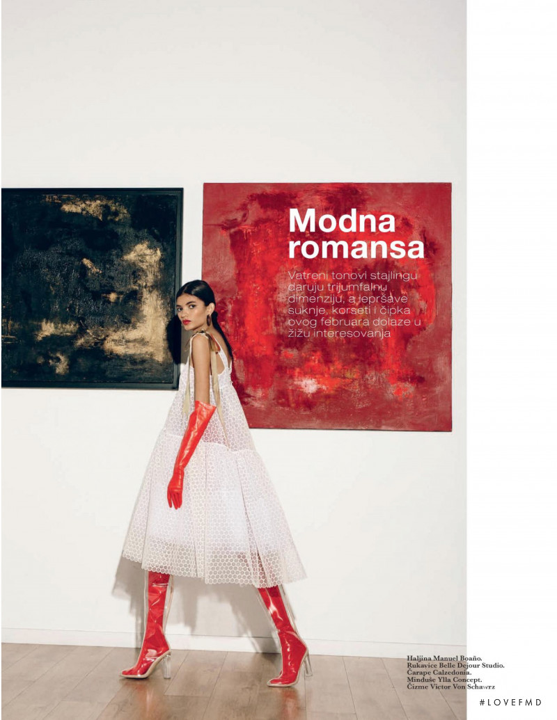 Naomy Garcia featured in Modna romansa, February 2020